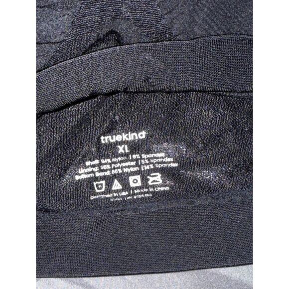 NWT Truekind Shapermint Everyday Throw-on Wireless Bralette Black Various Sizes - Picture 4 of 6